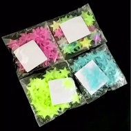 CAHAYA GLOW IN THE DARK WALL STICKER SMALL BRIGHT LIGHT GLOW IN THE DARK BED LAMPBINTANG