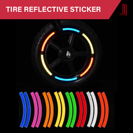 Bicycle Rim Reflective Sticker Wheel Reflector Mountain Road Bike MTB Night Safety Tape