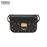 Fossil Female's Lennox Crossbody Bag - Black Leather ZB1977001