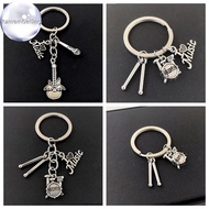 kamembelling Drum Pop Music Lovers Ro Bapa Pendant Band Kit Drum Keychain Bapa Keychain VN
