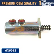 Fuel Shutoff Solenoid Valve 12V 6N9988  6N-9988 For CAT 3208 Series Caterpillar Engines Stop Solenoi