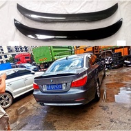 Black/Carbon Fiber Look E60 Car Rear Trunk Lip Spoiler Wing Lip PSM Style Rear Wing Spoiler For BMW 
