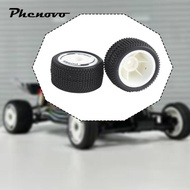 [Phenovo] 2 Pieces Rear Wheel Tires Replacement RC Car Spare Parts Tyres for Wltoys 244016