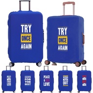 《Dream home》 กระเป๋าเดินทางรถเข็นฝาครอบป้องกันยืดหยุ่นสำหรับการเดินทางฝุ่น,ใช้ได้กับกระเป๋าเดินทางขนาด18-28นิ้ว