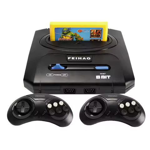 Retro TV Video Game Console For Nes 8 bit Games For Nes Games with Two Gamepads and gift 500 in 1 Ca