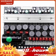 5.1 Channel Audio Amplifier Board 6-Way Digital Power Amp Board DC12-24V 50Wx4 100WX2 DIY Subwoofer 