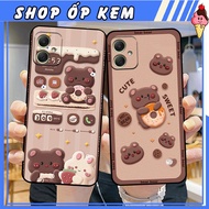 Phone Case for SAMSUNG A06 / A06 5G with cute bear print