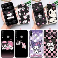 Huawei Y5P Y6P Y8P Y7A Y9A Y7 Prime 2019 Nova 3i 5i 5T Mate 10 20 Pro B56 Kuromi Soft black phone ca