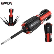 KIPRUN 8 In 1 Screwdriver Set with LED Light Tool Set Folding Screwdriver Bits Multitool Household R