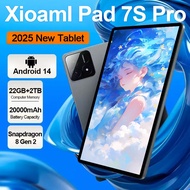 2026 New Original Pad 7S Pro Tablet Snapdragon 8 Gen 2 Android 14 22GB+1TB 5G Dual SIM 11inch WiFi G