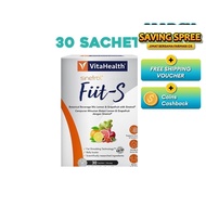 Vitahealth Fiit-S 30 sachets EXP:10/2025 [ Botanical Beverage Mix Lemon Grapefruit with Sinetrol Fii