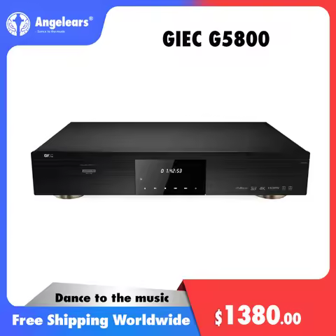 GIEC G5800 Dolby Vision 4K UHD Blu-ray Disc Player HDR High Definition Hard Drive Player CD Player H