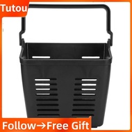 Tutoushop Scooter Basket Portable Mobility Front With Handle CHU