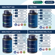 ProHealth Pro NMN 500 Complete TMG Trans-Resveratrol NMN Supplement