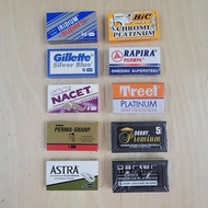 Gillette Russia Silver-Blue Astra Iridium-super Perma-Sharp Safe Razor Blade