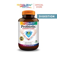 Holistic Way Probiotic Acidophilus Complex 30 Billion (30 Vegetarian Capsules)