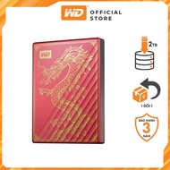 Ổ cứng di động 2TB WD My Passport Ultra Limited Edition Dragon USB 3.2 Type-C