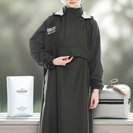 JAS HUJAN SYARI BASCOT raincoat SYARI BASCOT jas hujan Waterproof taslan untuk muslimah hijab wanita