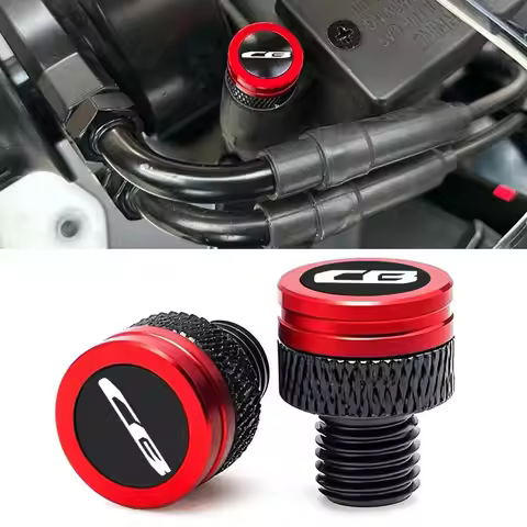 Motorcycle CNC Rearview Side Mirror Hole Cap Plug For Honda CB650R CB600F CB500X CB500F CB400 CB750 