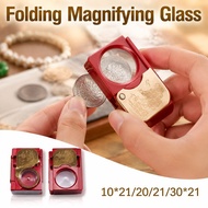 Universal Geology Rock Folding Magnifying Glass Portable Folding Magnifying Glass For Mineral Collec