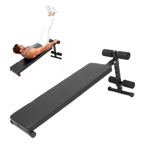 Sit-Up Bench, Folding Adjustable Workout Bench for Ab Exercise,Easy Assembled,Weight Capacity 220 LB