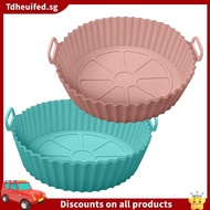 [In Stock]Air Fryer Silicone Liners Silicone Pot Round Air Fryer Basket Accessories, Fits 3QT - 5QT 