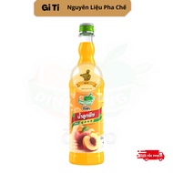 Ding Fong Peach Syrup/Syrup 760ml | Thai Syrup