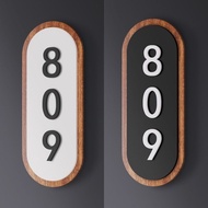 Unit number for hdb 3D black Customised Unit Sign door sign house number plate unit number Unit Numb