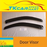 [READY STOCK] TOYOTA HIACE ALL NEW SLWB [H300] 2024 ( KURUMA ) 10 CM WIDTH 2 DOOR ARCYLIC DOOR VISOR