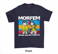 Kaos MORFEM - Binar Wajah Sebaya T-shirt Band Morfem Bahan Premium