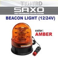 HC CARGO Amber LED Beacon Strobe Emergency Flashing Light Warning Lamp Truck 12V 24V 16 LED / 12 LED