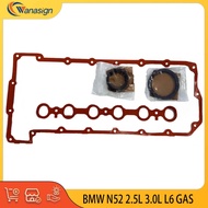Auto Engine Parts Valve Cover Gasket Seal Set For BMW 1 3 5 6 7 Z4 2.5L 3.0L L6 GAS 2.5 3.0 L T N52B
