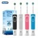 Oral B D100電動牙刷2D活力清潔牙刷防水電子牙刷感應充電器附定時器