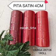 RIBBON 4CMsatin. 4cm satin ribbon. parcel ribbon. 1.5 inch satin ribbon 1.5 in flower bouquet. 4cm r