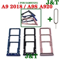 SIM Tray For Samsung A9 2018 A9 Star Pro A9S A920 A920F Card Tray Slot Holder Adapter Accessories
