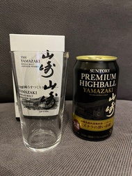 1 set Suntory Premium Highball Yamazaki  「山崎」+ 酒杯 glass