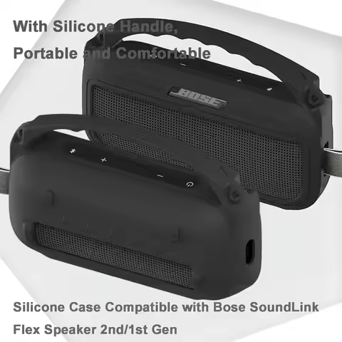 2nd Gen Silicone Cover Compatible with Bose SoundLink Flex 1nd/2nd Gen/Bose SoundLink Flex Portable 