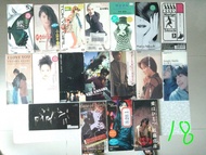 舊日本版日本流行音樂3" CD Single (一份全走18隻；只需$190.00）竹內瑪利亞/近藤真彥/小泉今日子/获野目洋子/SMAP/松田聖子/吉川晃司/郷裕美/工藤靜香/尾崎豐/J Rock/
