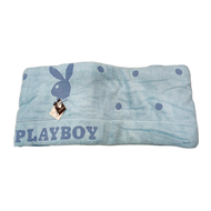 PLAYBOY 點點魅力毛巾被  藍色  1件