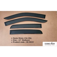 Isuzu Dmax 13y-20y Door Visor / Window Vent Visor Deflectors