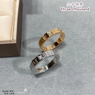 [Pull-Down Details Picture] B. ZERO1 Ring New Version English Diamond Ring ** A Ring Ring Male Ring 