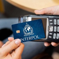 Classic I-interpolS Logo Credit Card Skin Stickers For VISA Bank Card Transportation Card Waterproof