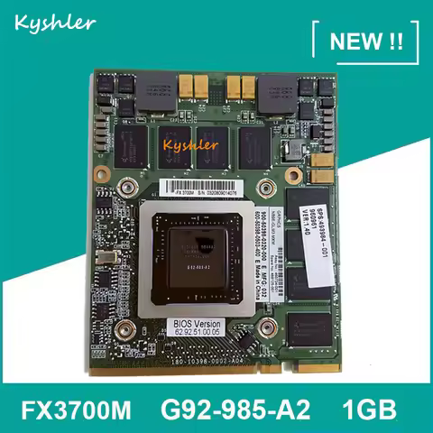 Brand New FX3700M FX 3700M 1G Video Graphics VGA Card With X-Bracket G92-985-A2 for HP Compaq 8710w 