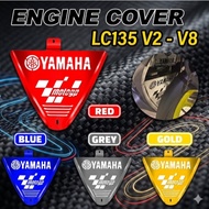 ENGINE COVER ALLOY LC135 NEW / LC 135 NEW V2 - V8 [ ALLOY ] PENUTUP ENGIN
