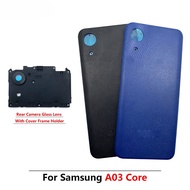 Original For Samsung Galaxy A02 A02S A03 Core A10S A03S Battery Door Housing Back Rear Cover With Ca