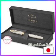 PARKER PARKER fountain pen Sonnet Premium Silver Mistral GT, fine type, 18k gold nib, gift boxed, authentically imported 2119792