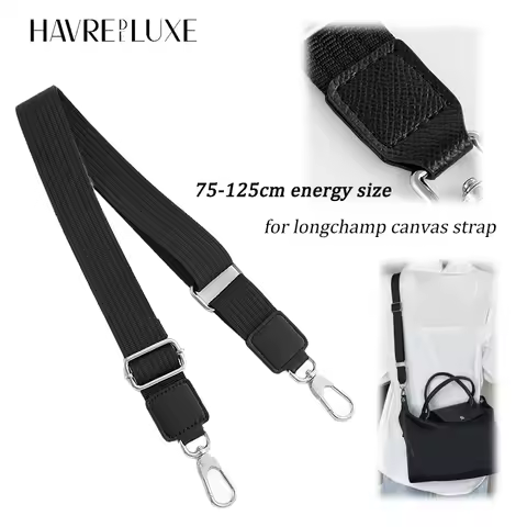 Adjustable Shoulder Strap Replacement For Longchamp Bag Strap Energy Mini S Canvas/leather Shoulder 