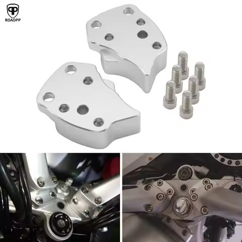 ROAOPP Motorcycle Handlebar Riser Spacer Kit For Yamaha FJR1300 FJR 1300 Handle Bar Riser Mount Clam