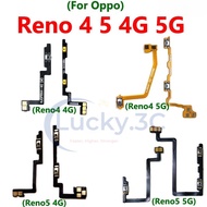 On Off Power Volume Button Flex For Oppo Reno5 4G 5G Reno4 4G 5G Side Key Switch Flex Cable