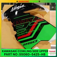 KAWASAKI ORIGINAL SPARE PART COWLING SIDE UPPER 55060-5425-H8